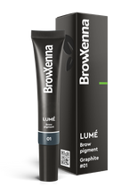 Charger l'image dans la galerie, Lumé BrowXenna® - Coloration en Gel pour Sourcils Sans Oxydant | Teinture Directe Longue Durée | Effet Tatouage & Technique Poil à Poil | Résultat Intense et Naturel