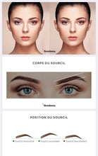 Charger l'image dans la galerie, UNE JOURNÉE DE COURS BROWXENNA : COULEUR ET CORRECTION / MISE EN FORME DES SOURCILS AVEC BROW HENNA.