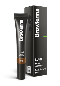 Lumé BrowXenna® - Coloration en Gel pour Sourcils Sans Oxydant | Teinture Directe Longue Durée | Effet Tatouage & Technique Poil à Poil | Résultat Intense et Naturel