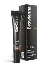 Charger l&#39;image dans la galerie, Lumé BrowXenna® - Coloration en Gel pour Sourcils Sans Oxydant | Teinture Directe Longue Durée | Effet Tatouage &amp; Technique Poil à Poil | Résultat Intense et Naturel

