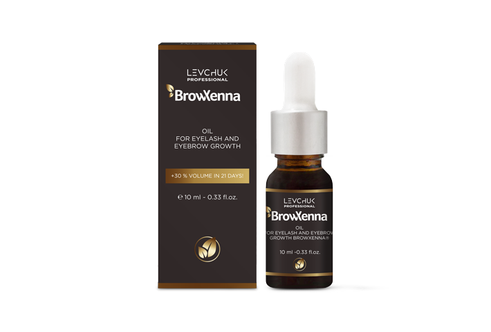 L'huile de croissance des cils et des sourcils BROWXENNA lot de 5 pièces
