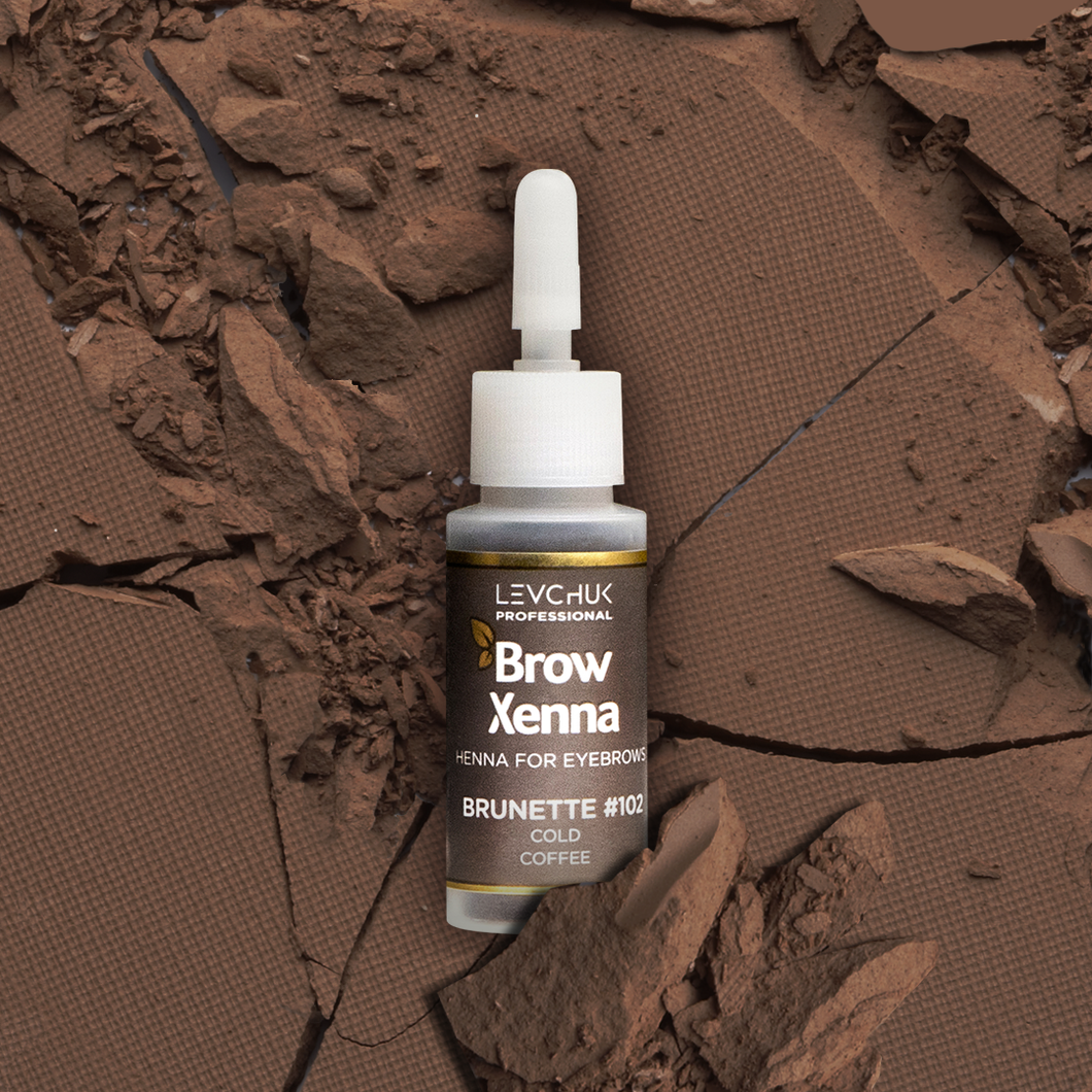 Henné sourcils BrowXenna - Café Glacé 10 g