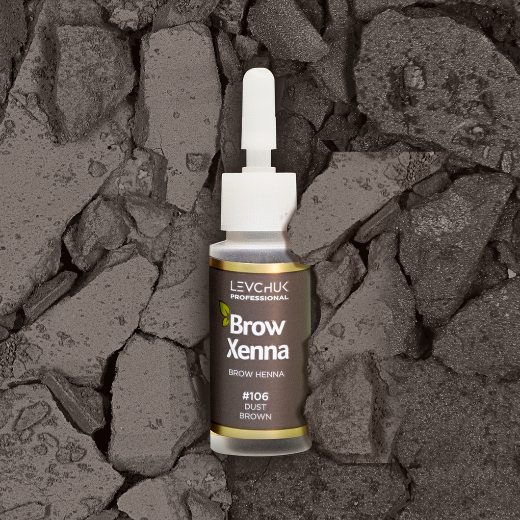 Henné sourcils BrowXenna #106 - Brun Poussière 10 g