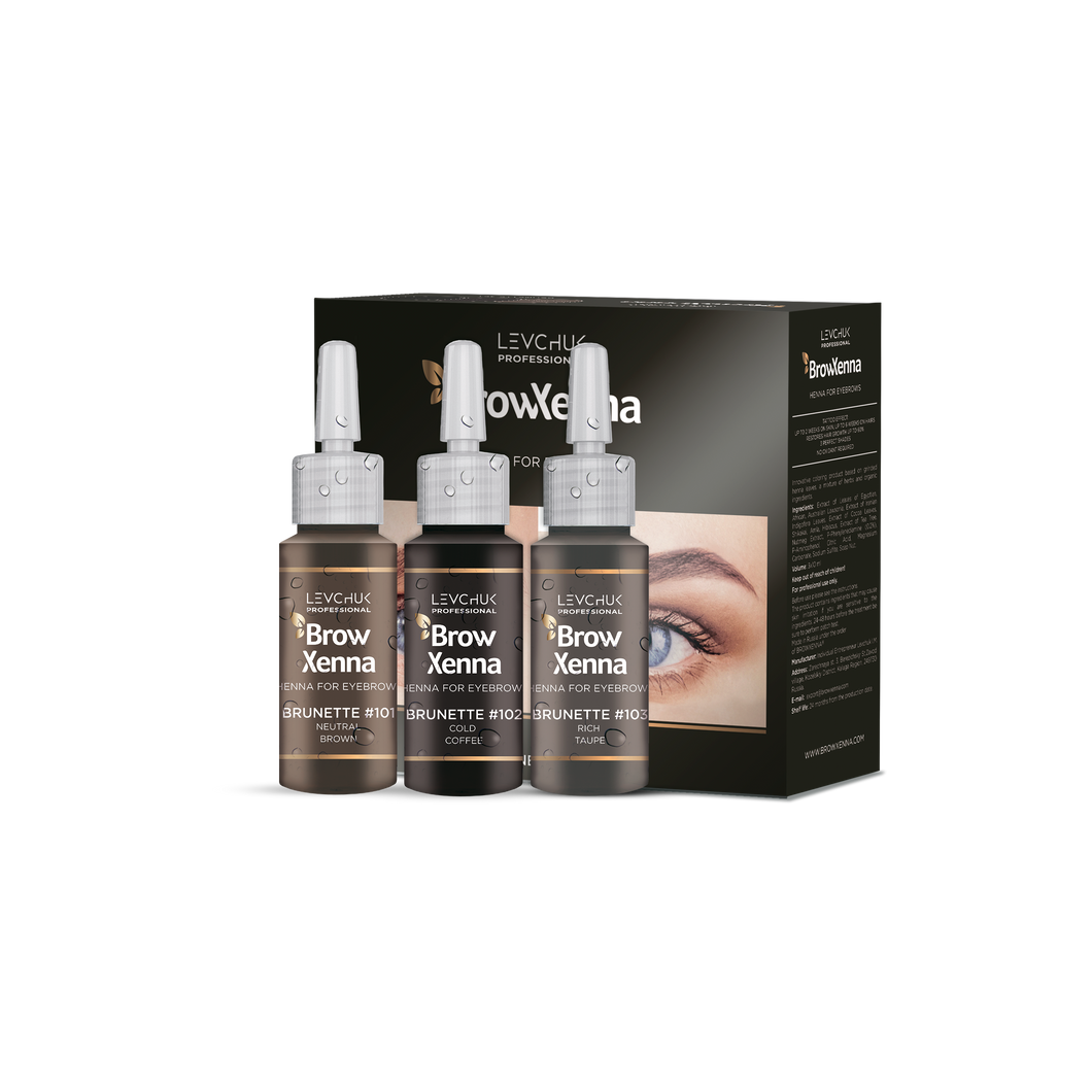 sourcils henné browxenna brow henna tentiure de sourcils kit henne por sourcils , henne sourcils professionnel , sourcils henne