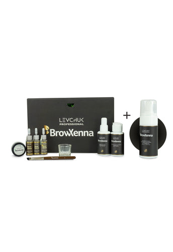kit henne por sourcils , henne sourcils professionnel , sourcils henne