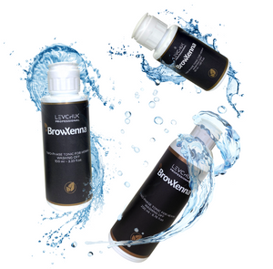 Lotion fixatrice de couleur en deux phases